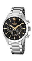 Orologio Festina Uomo Timeless in Acciaio F20343/4 - F20343/4